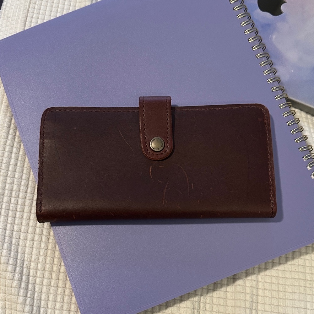 Portland Leather Dark Brown Wallet